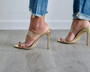 Always Ready-Transparent Strap Mules